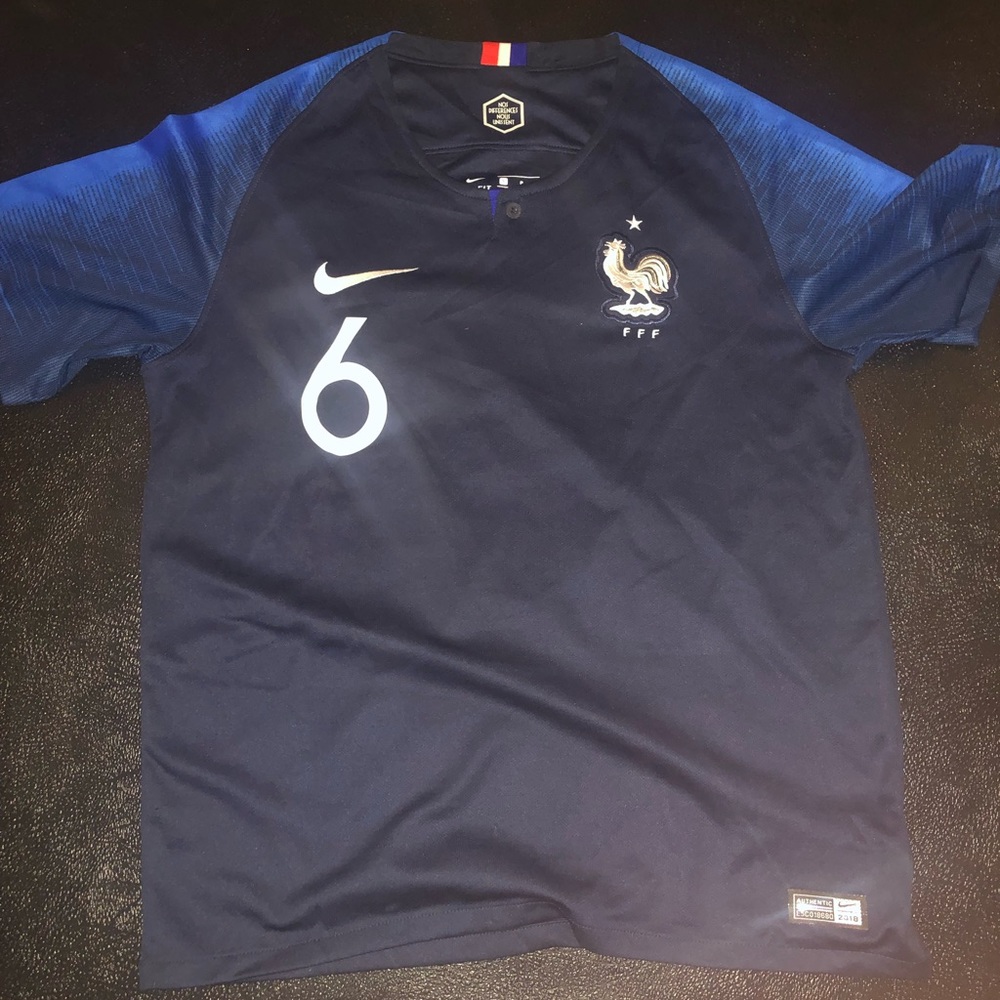 Nike Dry Fit French National Jersey Pogba 6